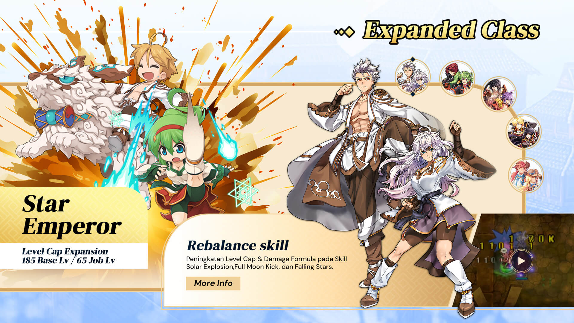 RAGNAROK : FOREVER LOVE | Update Expanded Class Upgrade